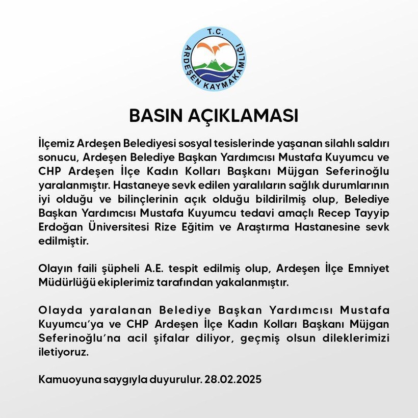 CHP'li Başkan ve Yardımcısına Ateş Açan Saldırgan Yakalandı - Resim : 1