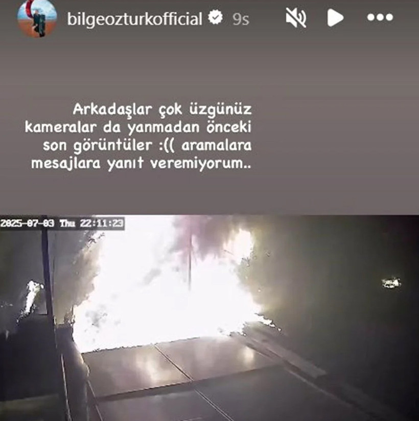 İzmir'deki Yangın Ünlü İsmin Okulunu da Kül Etti! O Anları Böyle Paylaştı - Resim : 1