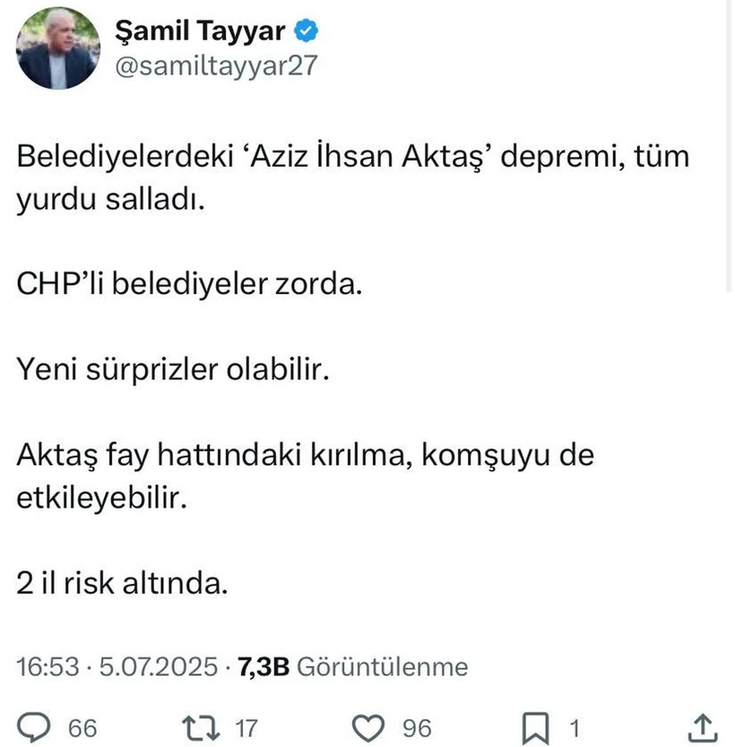 AKP'li İsimden 'Yeni Operasyon' Sinyali! İki İli İşaret Etti - Resim : 1