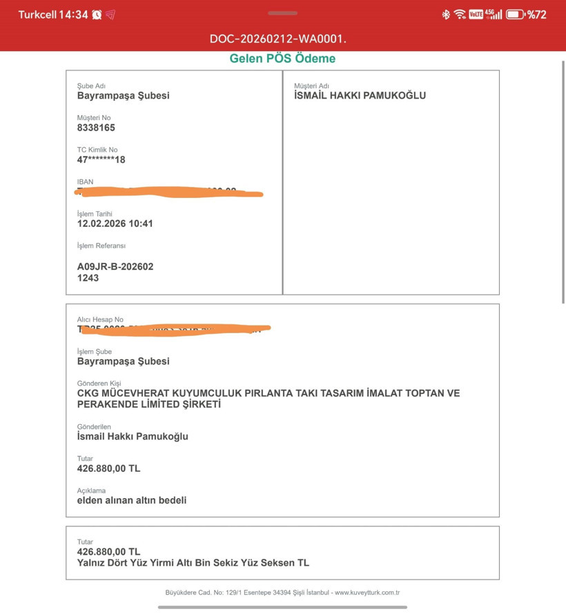 Gönderen Reddetti, Banka Çözemedi, 1 Hafta Süresi Var! Hesabındaki 426 Bin Liraya Sahip Arıyor - Resim : 2