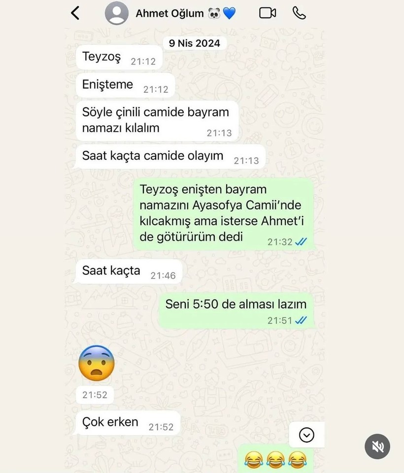 Mattia Ahmet Minguzzi'nin Teyzesinden Yürek Yakan Paylaşım: 'Bayram Kime Geldi?' - Resim : 1