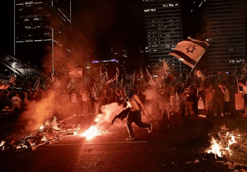 İsrail'de hayat durdu: Netanyahu'nun 'yargı reformu' ülkeyi iç savaşın eşiğine getirdi