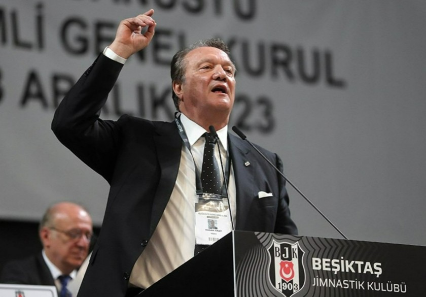 Beşiktaş yeni başkanını seçti: Hasan Arat Beşiktaş'ın yeni başkanı oldu