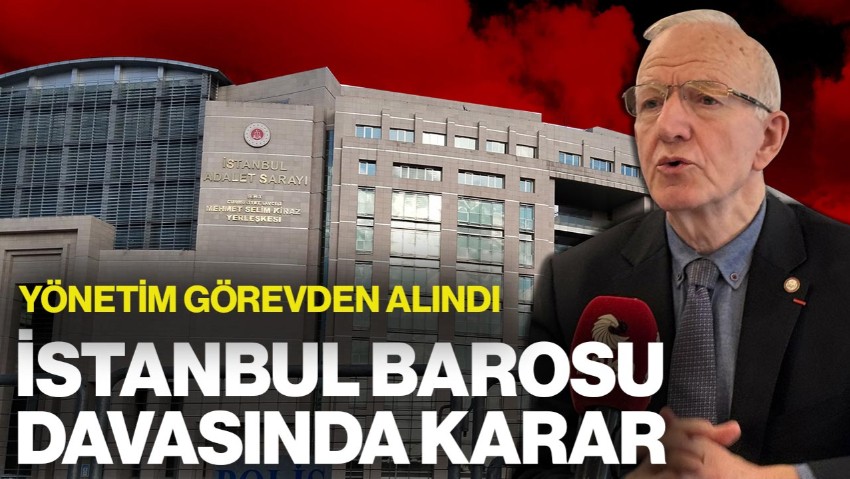 İstanbul Barosu Yönetimi Görevden Alındı, Kaboğlu'ndan Açıklama: 'Görevimin Başındayım'