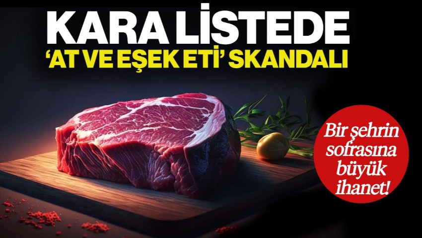 Bakanlığın Kara Listesinde ‘At ve Eşek Eti’ Skandalı! Bir Şehrin Sofrasına Büyük İhanet