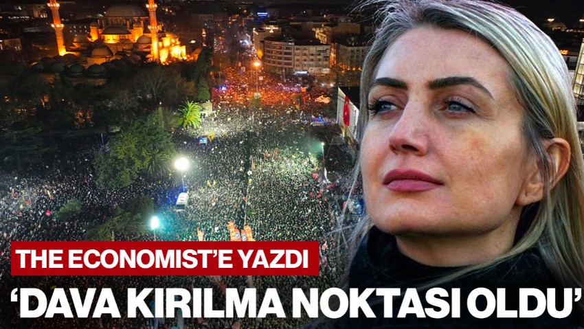 Dilek İmamoğlu, The Economist'e Yazdı... 'Ekrem'in Davası Kırılma Noktası Oldu'
