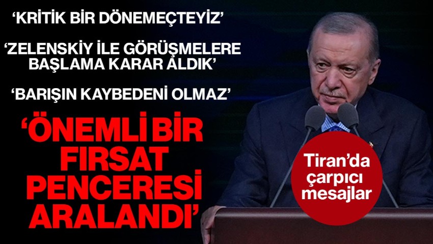 Cumhurbaşkanı Erdoğan'dan Ukrayna-Rusya Savaşı Yorumu
