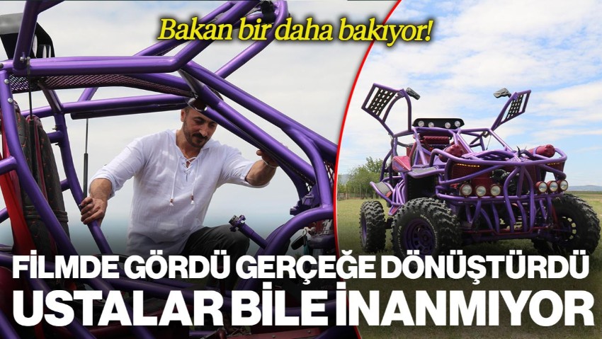 Filmde Gördü, Gerçeğe Dönüştürdü! Bakan Bir Daha Bakıyor...