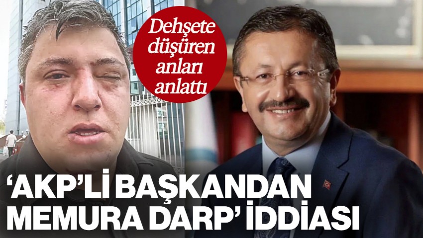 'AKP'li Başkan Veysel Tiryaki'den Memura Darp' İddiası! Dehşete Düşüren Anları Anlattı