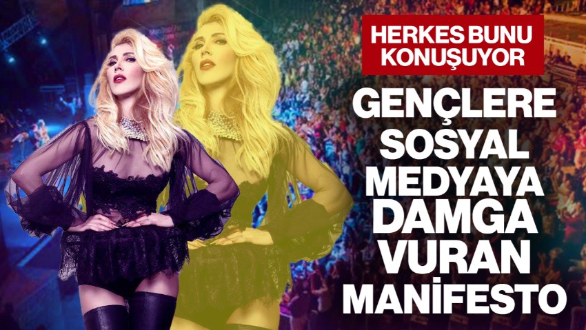 Hande Yener’den Gençlere Sosyal Medyaya Damga Vuran Manifesto! Herkes Bunu Konuşuyor