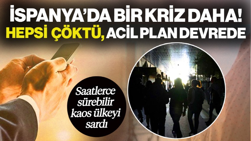 Elektrik Kesintisi Sonrası Ohal İlan Edilmişti, İspanya’da Bir Kriz Daha! Hepsi Çöktü