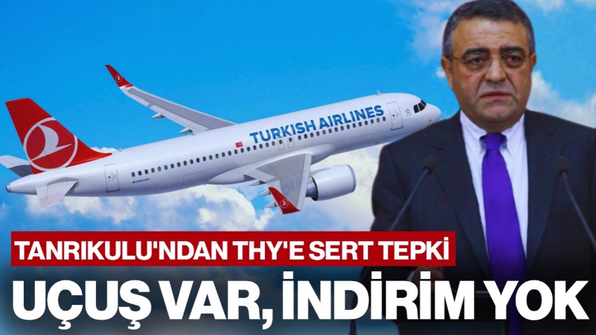 Kampanyada Çifte Standart! THY'den Diyarbakır ve Batman’a Uçuş Var, İndirim Yok... Sezgin Tanrıkulu'ndan 'Ayrımcılık' Tepkisi