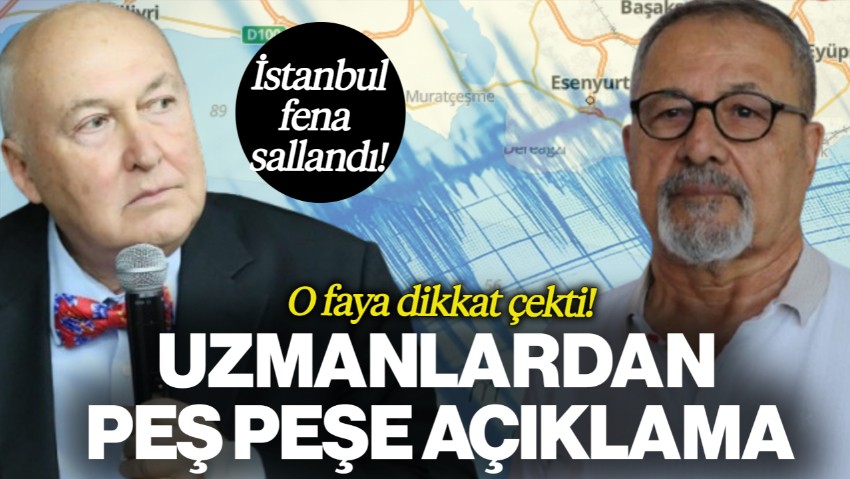 İstanbul'da Hissedilen Deprem Meydana Geldi: Naci Görür ve Ahmet Ercan'dan Peş Peşe Açıklama
