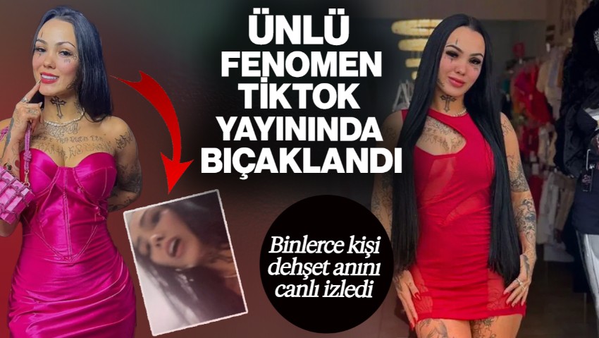 Ünlü Fenomen Tiktok Yayınında Bıçaklandı! Binlerce Kişi Dehşet Anını Canlı İzledi