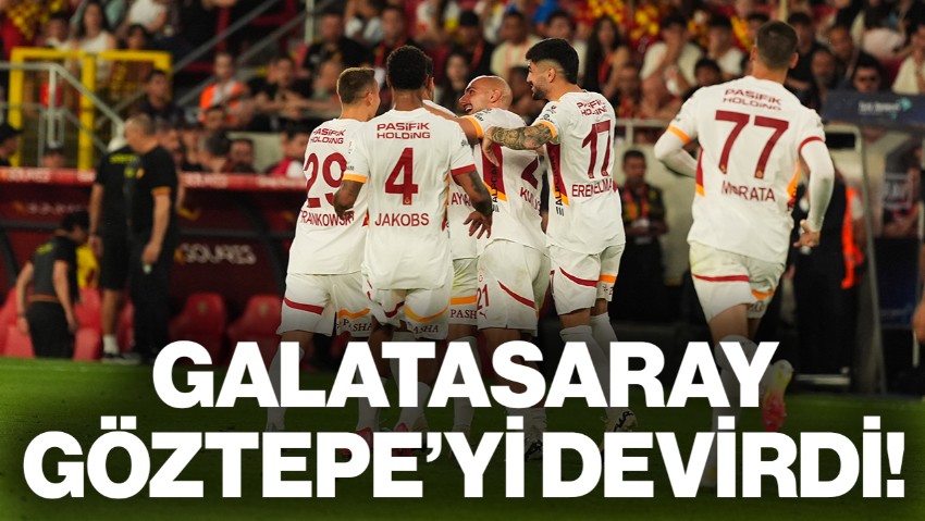 Şampiyon, İkinci Yarıda Kükredi: Galatasaray, İzmir’de Göztepe’yi Devirdi!