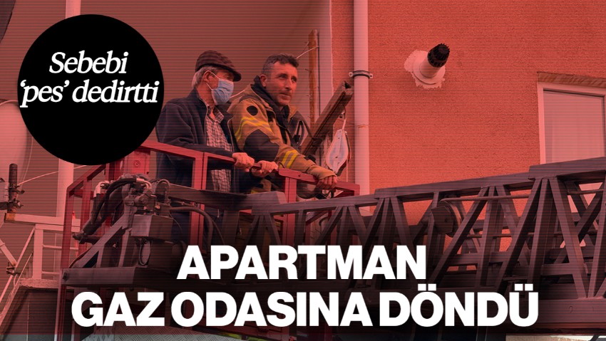 Apartman Gaz Odasına Döndü: Sebebi 'Pes' Dedirtti