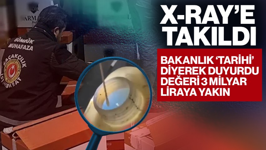 Ticaret Bakanlığı'ndan Tarihi Operasyon! X-Ray Taramasında İfşa Oldu, Piyasa Değeri 2 Milyardan Fazla