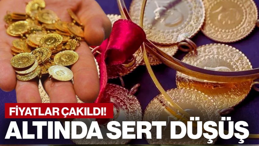 Altında Sert Düşüş: Fiyatlar Çakıldı! İşte Güncel Altın Fiyatları