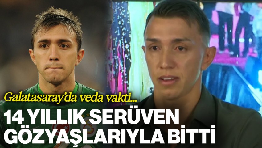 Galatasaray'da Veda Vakti... Muslera Kararını Gözyaşları İçinde Açıkladı!