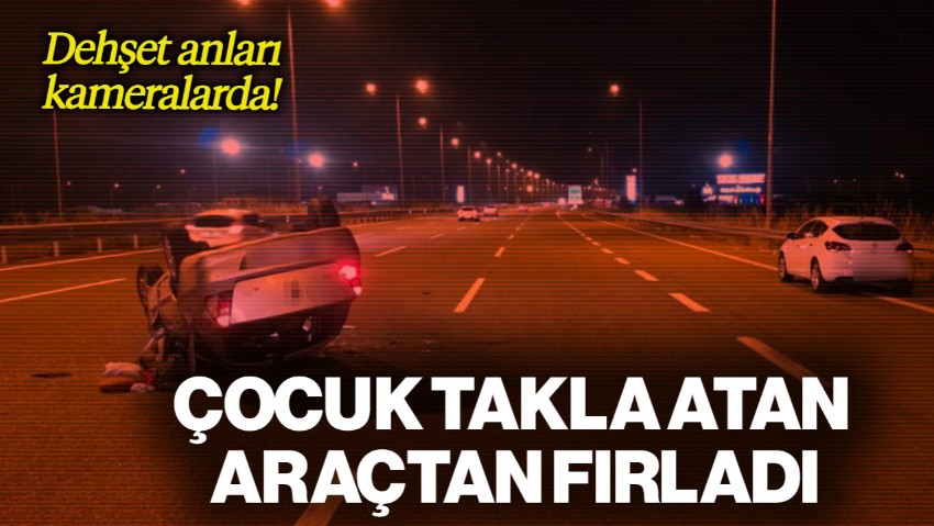 Kuzey Marmara Otoyolu'nda Korkutan Kaza: 9 Yaşındaki Çocuk Araçtan Fırladı