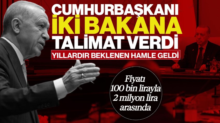 Yıllardır Beklenen Hamle Geldi! Cumhurbaşkanı Erdoğan İki Bakana Talimat Verdi: ‘Bu Konuda Adım Atalım’