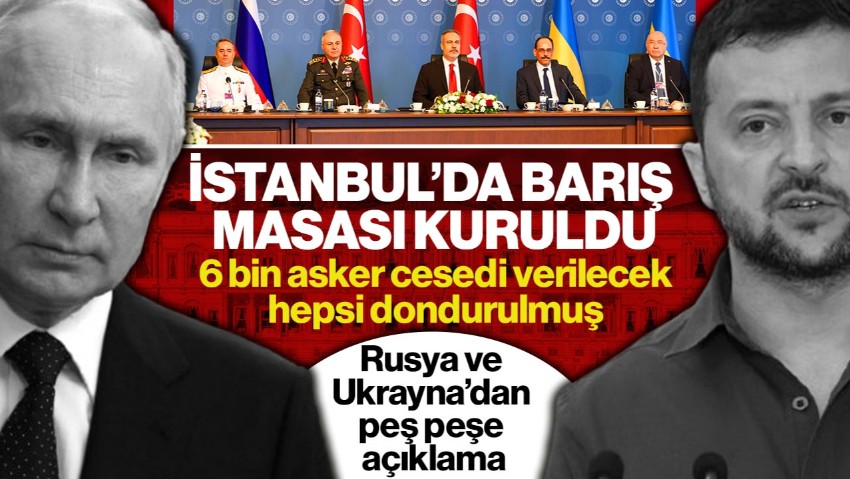 Çırağan’da Tarihi Gün! Rusya ve Ukrayna'nın İkinci Barış Görüşmeleri Sona Erdi