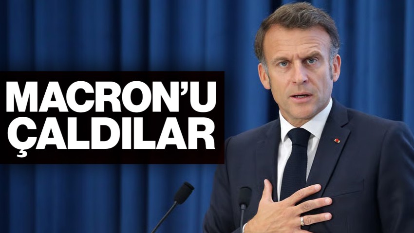 Fransa'nın Konuştuğu Olay! Cumhurbaşkanı Macron'u Çaldılar