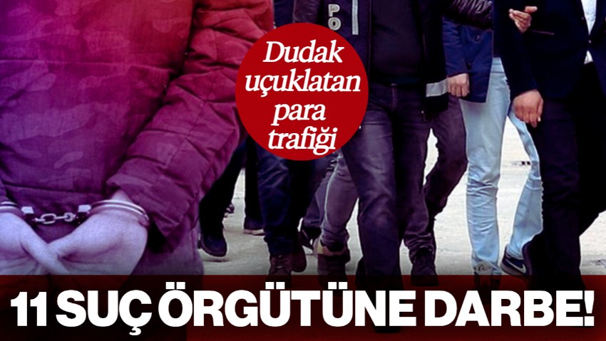 İçişleri Bakanı Yerlikaya Açıkladı! 11 Suç Örgütüne Darbe: 90 Şüpheli Yakalandı