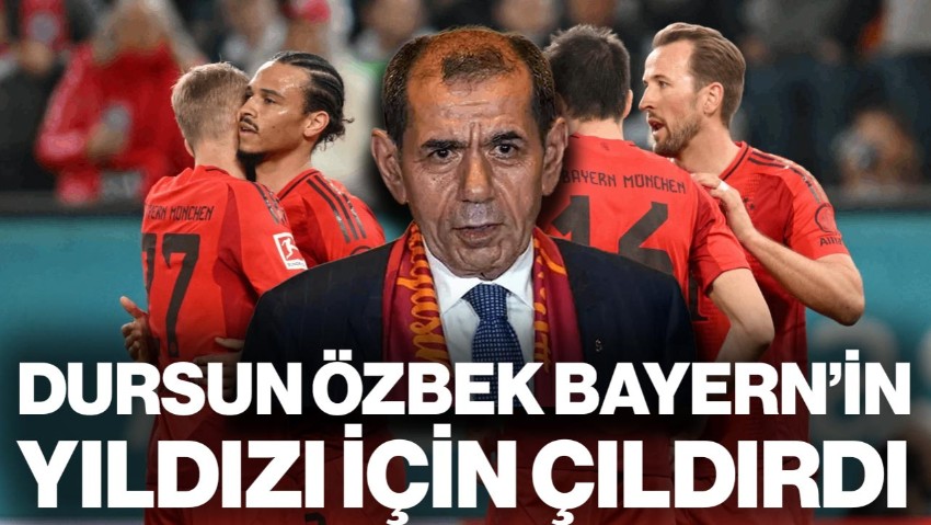 Galatasaray Başkanı Dursun Özbek Bayern'in Yıldızı İçin Çıldırdı, Tam Yetki Verdi