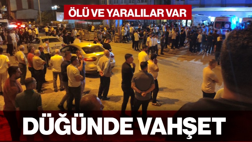 Düğün Salonunda Vahşet: Ölü ve Yaralılar Var