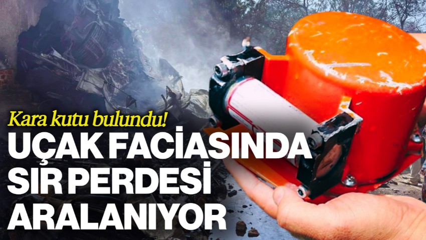 Hindistan’daki Uçak Faciasında Sır Perdesi Aralanıyor: Kara Kutu Bulundu