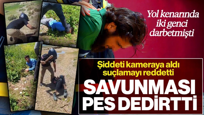 Şiddeti Kameraya Aldı, Suçlamayı Reddetti: Gençleri Darbeden Zanlıdan Şaşırtan Savunma