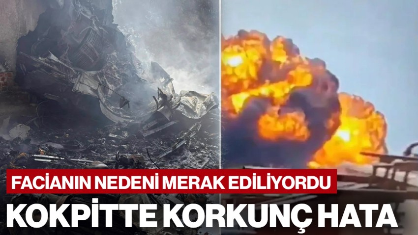 Uçak Kazasının Nedeni Merak Ediliyordu... Kokpitte Korkunç Hata!