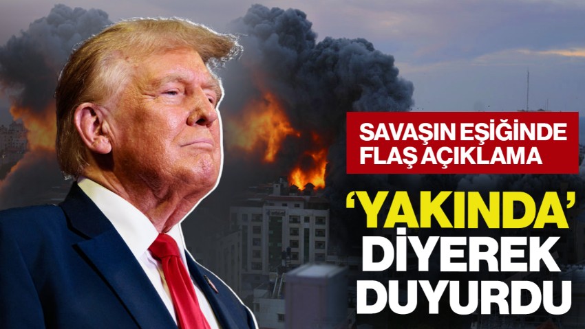 İsrail-İran Hattında Yeni Gelişme! Trump'tan Bir Açıklama Daha, Barış Sinyali Verdi