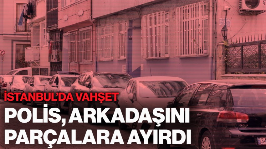 İstanbul'da Kan Donduran Vahşet: Polis Memuru, Arkadaşını Parçalara Ayırdı! Her Bir Uzvu Başka Yerde Bulundu...