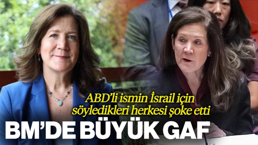 BM'de Büyük Gaf! ABD'li İsmin İsrail İçin Söyledikleri Duyanları Şoke Etti