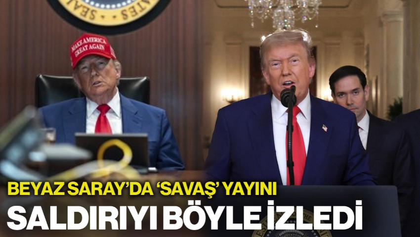 Beyaz Saray'da 'Savaş' Yayını: Trump, İran'a Saldırıyı Böyle İzledi