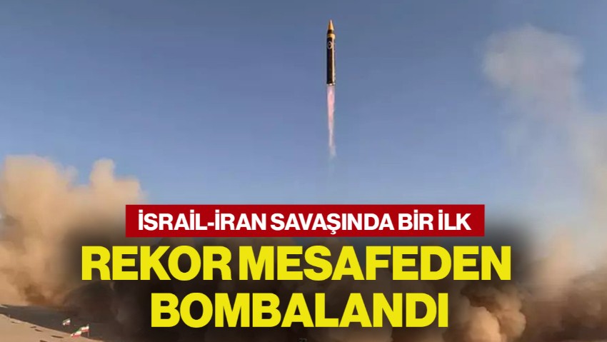 İsrail-İran Savaşında Bir İlk! Füze Tesisine Rekor Mesafeden Saldırı
