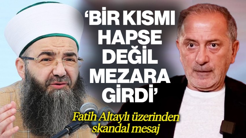 Cübbeli Ahmet'ten Fatih Altaylı Üzerinden Skandal Sözler: 'Bir Kısmı Hapse Değil Mezara Girdi'