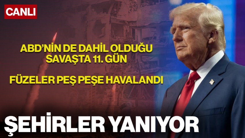 İsrail-İran Savaşında 11. Gün! İran'dan İsrail'e Çok Sert Misilleme Saldırı