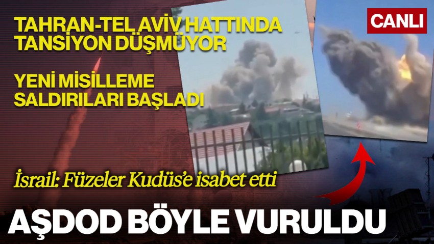 İsrail-İran Savaşında 11. Gün! İran'dan İsrail'e Çok Sert Misilleme Saldırı