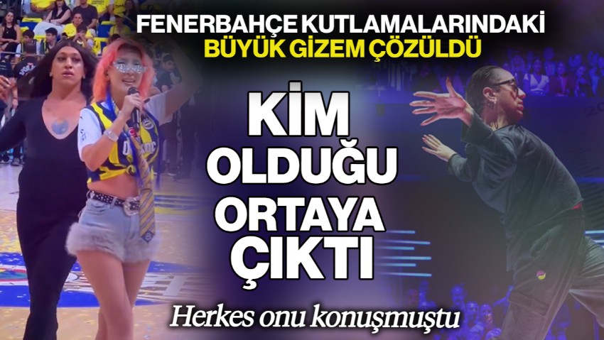 Fenerbahçe Kutlamalarındaki Büyük Gizem Çözüldü! Herkes Onu Konuşmuştu… Kim Olduğu Ortaya Çıktı