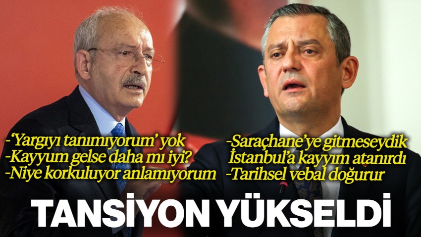 Kılıçdaroğlu ile Özel Arasında Tansiyon Yükseldi: 'Yargı Kararı Tanınmalı' Çıkışına 'Saraçhane' Yanıtı