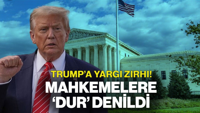 Trump’a Yargı Zırhı: Federal Mahkemelere ‘Dur’ Denildi