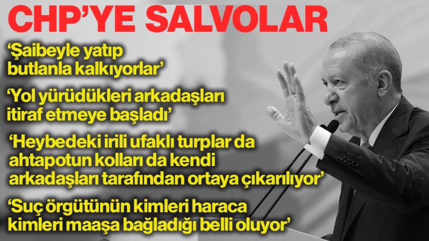 Cumhurbaşkanı Erdoğan'dan CHP'ye Sert Sözler: ‘Şaibeyle Yatıp, Butlanla Kalkıyorlar’