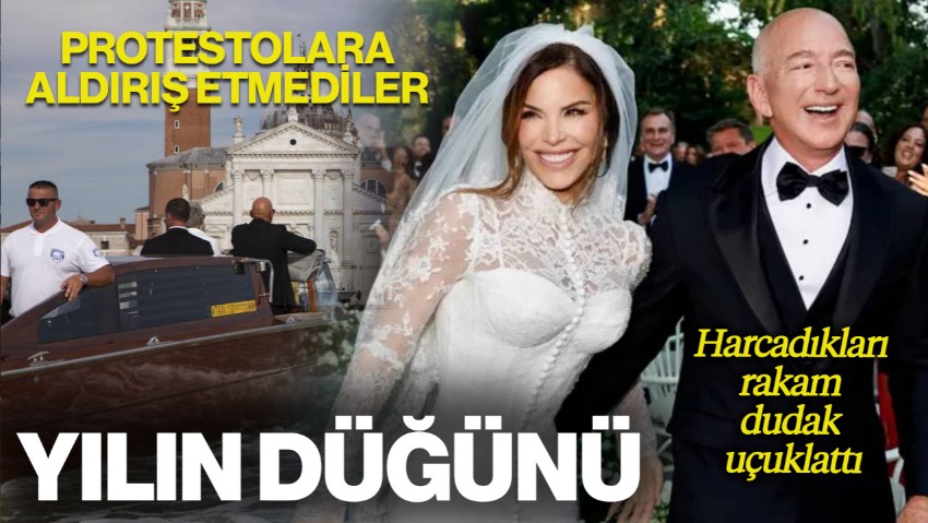 Venedik'te Yılın Düğünü: Jeff Bezos ve Lauren Sanchez Evlendi