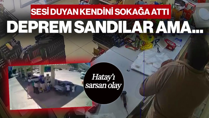 Hatay’ı Sarsan Olay! Sesi Duyan Kendini Sokağa Attı… Deprem Sandılar ‘Dinamit’ Çıktı