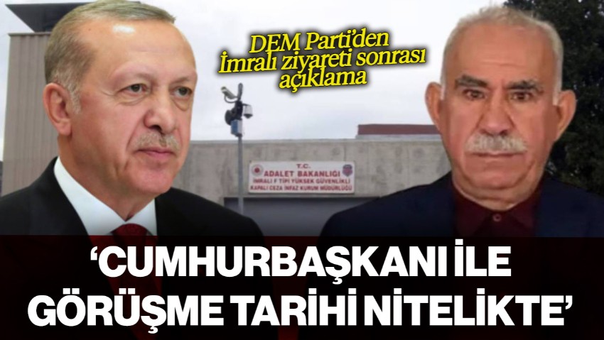 DEM Parti'den İmralı Ziyareti Sonrası Açıklama