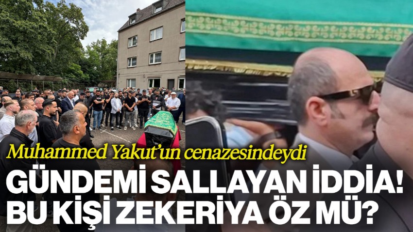 Gündeme Bomba Gibi Düşen İddia! Muhammed Yakut'un Cenazesindeki Bu Kişi Zekeriya Öz mü?