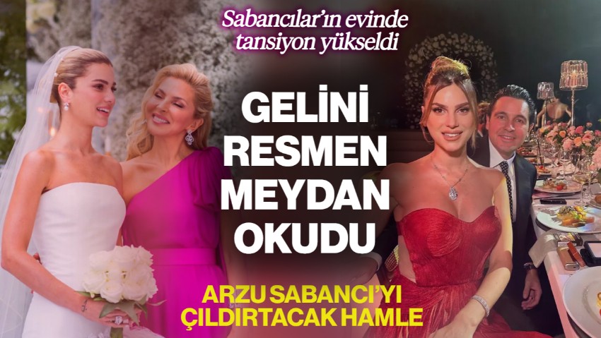 Sabancılar’ın Evinde Tansiyon Yükselten Kaos! Nazlı Sabancı Kaynanasına Meydan Okudu! Arzu Sabancı'yı Çıldırtacak Hamle